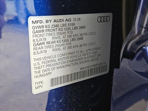 New 2025 Audi Q3 2.0T Premium w/ Convenience Package image 17