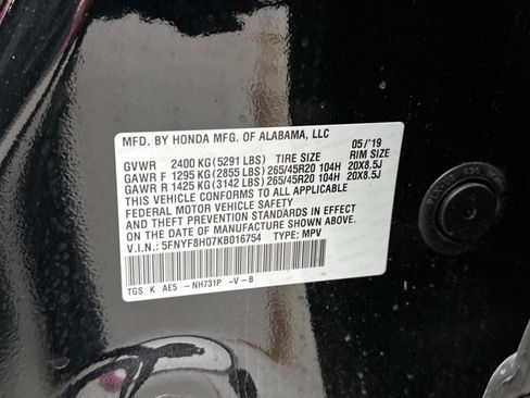 Used 2019 Honda Passport Elite image 25