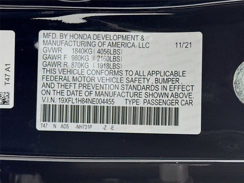 Used 2022 Honda Civic Sport Touring image 33