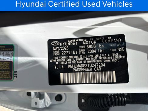 Certified 2026 Hyundai Elantra Sport FWD image 31