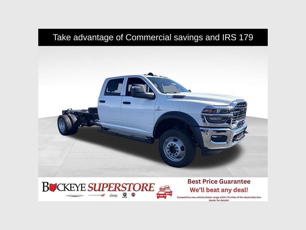 New 2026 RAM 5500 Tradesman w/ Chrome Appearance Group AWD/4WD 360° Tour