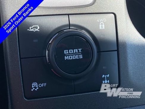 New 2026 Ford Bronco Sport Outer Banks w/ Sasquatch Outer Banks Package AWD/4WD image 34