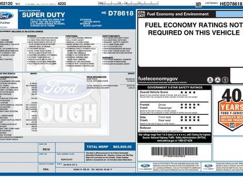 Used 2017 Ford F250 Lariat w/ Lariat Value Package AWD/4WD image 22