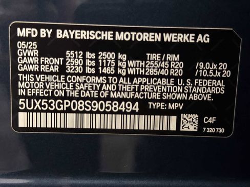 Certified 2025 BMW X3 xDrive30i w/ Convenience Package image 21