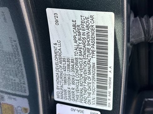 Certified 2024 Honda Accord LX image 33