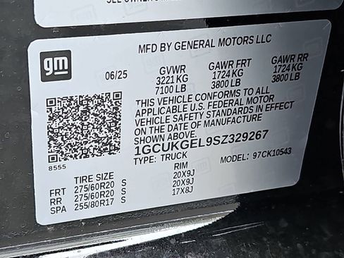 New 2025 Chevrolet Silverado 1500 LTZ AWD/4WD image 42