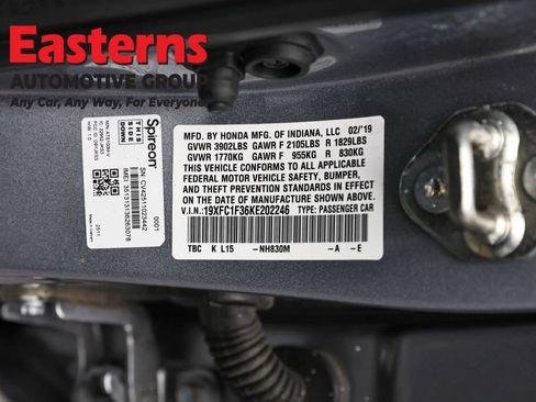 Used 2019 Honda Civic EX image 33
