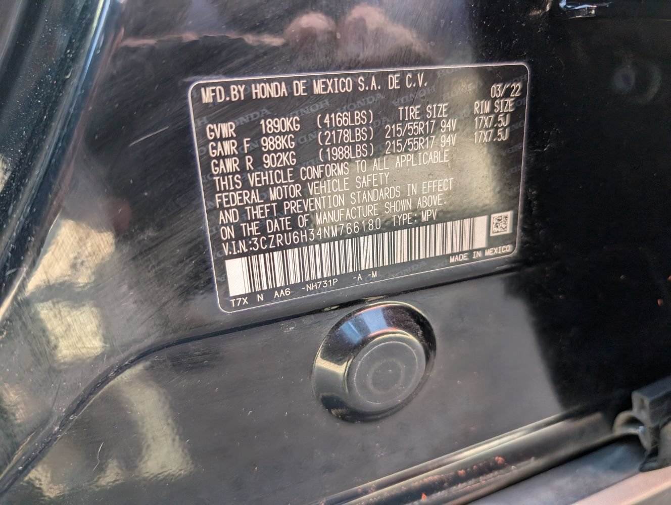 Used 2022 Honda HR-V LX image 24