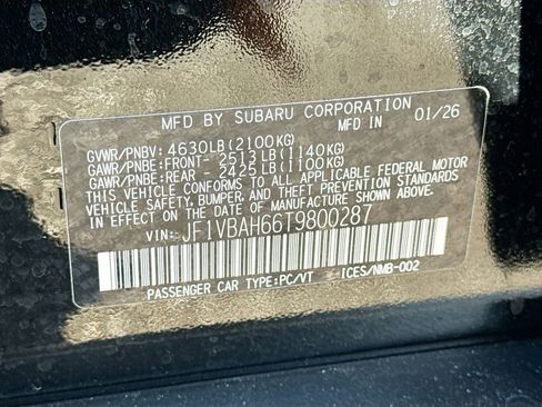 New 2026 Subaru WRX Premium AWD/4WD image 41