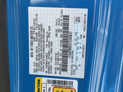 New 2026 Ford Mustang Dark Horse image 37