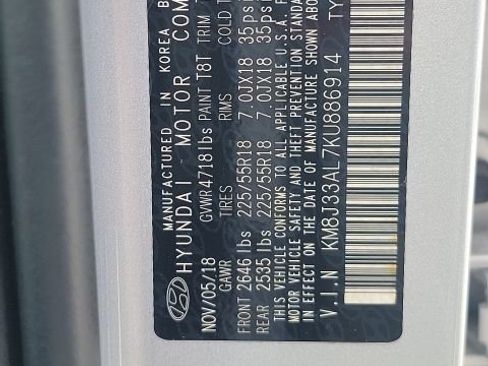 Used 2019 Hyundai Tucson SEL w/ Cargo Package FWD image 5
