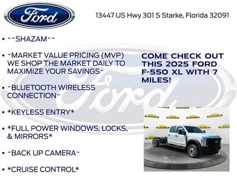 New 2025 Ford F550 4x4 Crew Cab Super Duty image 5