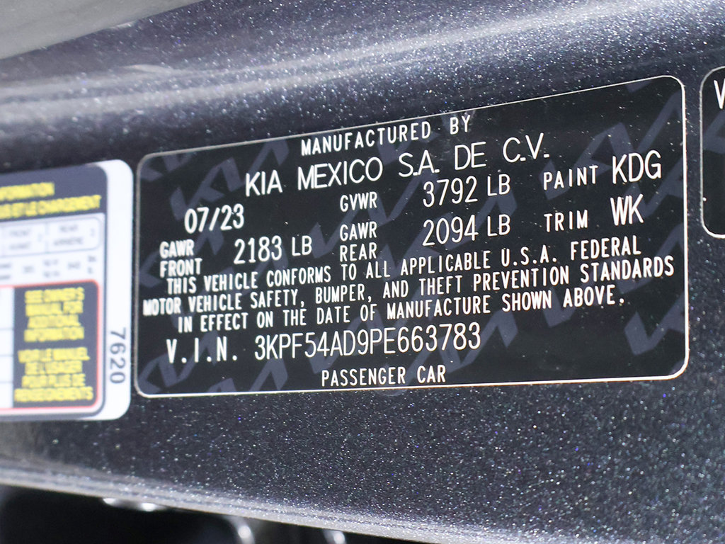 Used 2023 Kia Forte GT-Line w/ GT-Line Technology Package FWD image 42