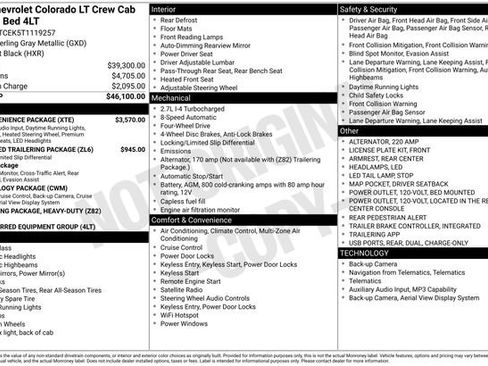 New 2026 Chevrolet Colorado LT w/ LT Convenience Package image 5