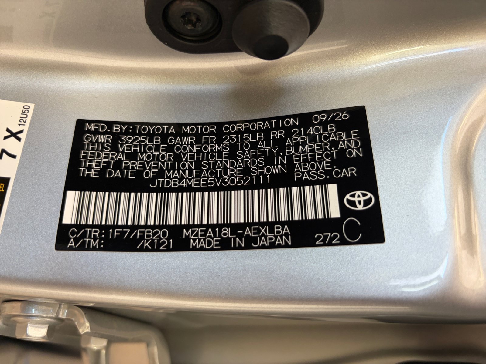New 2027 Toyota Corolla LE FWD image 25