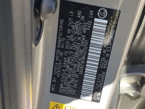 Used 2019 Lexus ES 350 F Sport w/ Accessory Package 2 image 40