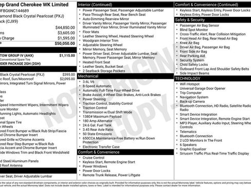 Used 2022 Jeep Grand Cherokee Limited w/ Trailer Tow Group IV AWD/4WD image 35