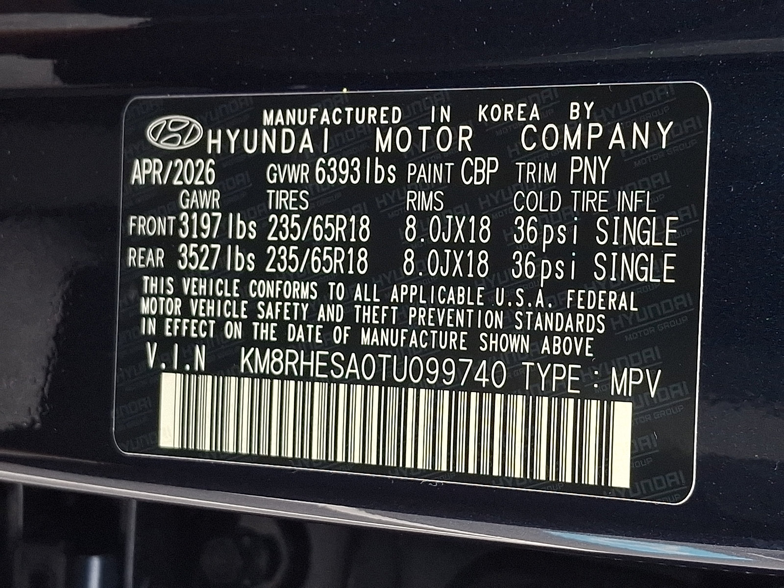 Used 2026 Hyundai Palisade SEL Premium AWD/4WD image 26