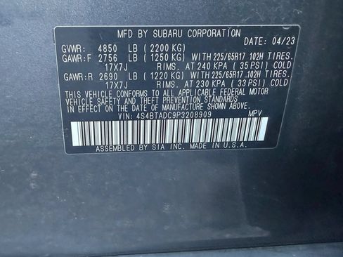 Used 2023 Subaru Outback Premium AWD/4WD image 31