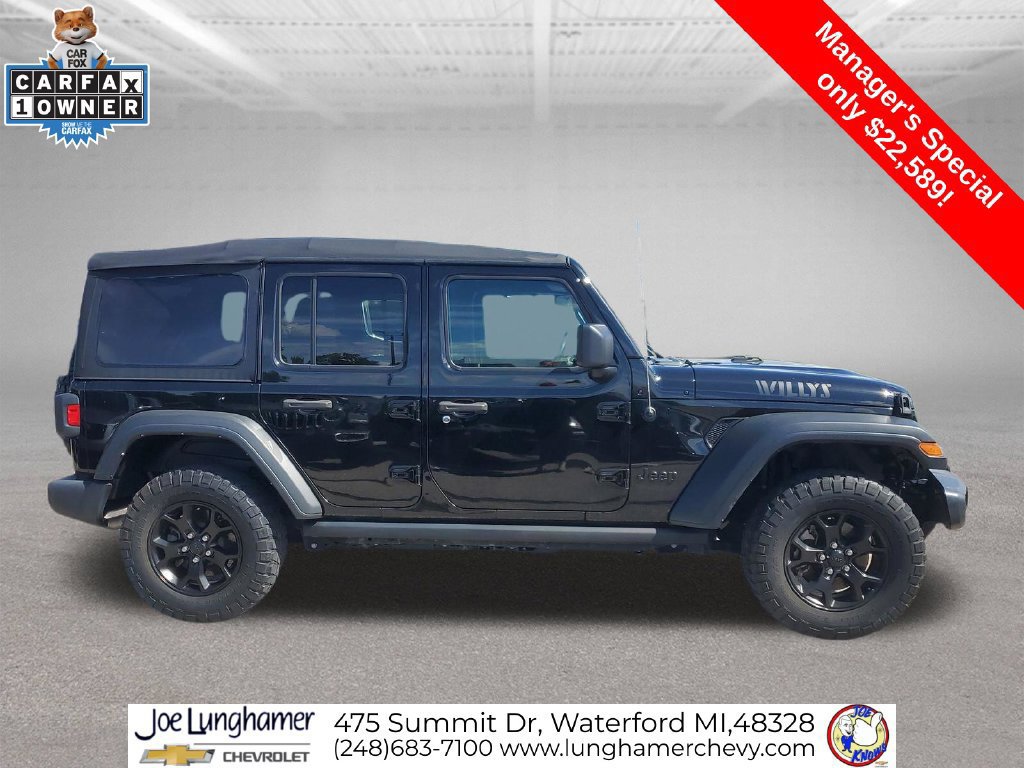 Used 2022 Jeep Wrangler Unlimited Sport AWD/4WD image 10