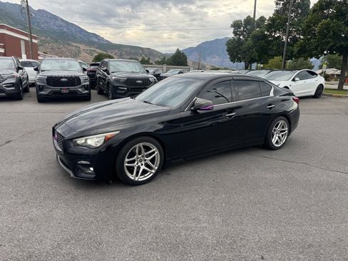 Used 2018 INFINITI Q50 Luxe w/ Essential Package (3.0T Luxe) AWD/4WD image 1