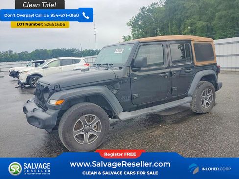 Used 2020 Jeep Wrangler Unlimited Sport AWD/4WD image 1