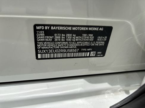 Used 2024 BMW X5 sDrive40i w/ M Sport Package RWD image 37