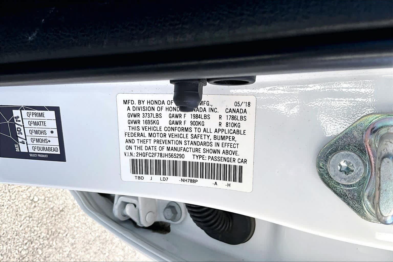 Used 2018 Honda Civic EX image 35