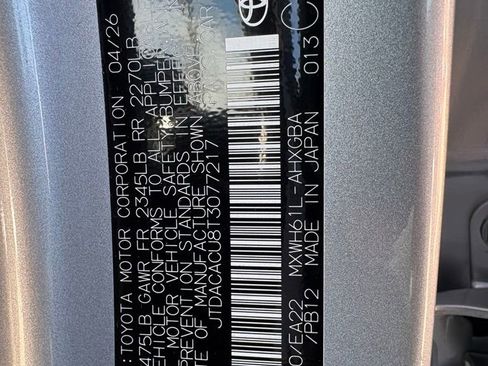 New 2026 Toyota Prius Plug-In Hybrid FWD image 40
