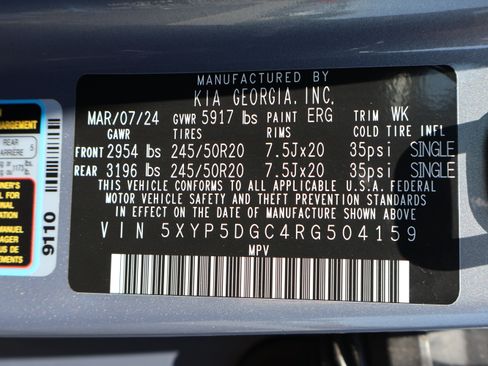 Used 2024 Kia Telluride SX Prestige w/ Towing Package AWD/4WD image 24
