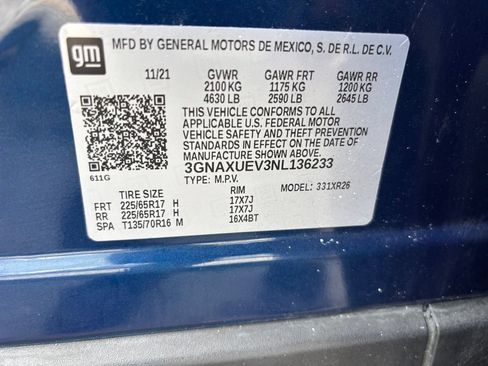 Used 2022 Chevrolet Equinox LT AWD/4WD image 20