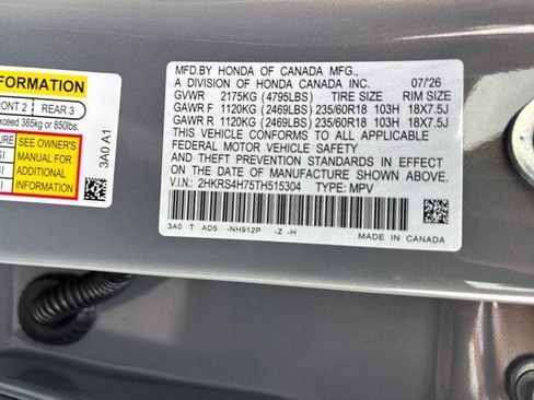 New 2026 Honda CR-V EX-L image 31