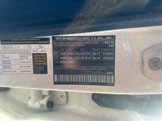 Used 2015 Mercedes-Benz ML 350 4MATIC image 29