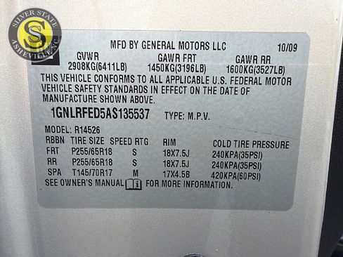 Used 2010 Chevrolet Traverse LT w/ Personal Connectivity Package FWD image 31
