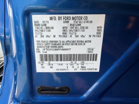 Used 2015 Ford F150 XL w/ Equipment Group 101A Mid RWD image 23
