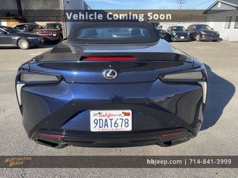 Used 2021 Lexus LC 500 Convertible w/ Touring Package image 6