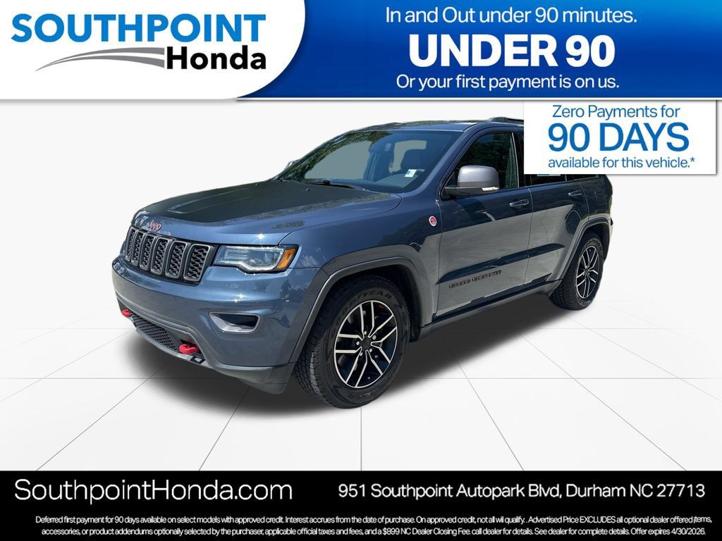 Used 2021 Jeep Grand Cherokee Trailhawk w/ Premium Lighting Group AWD/4WD image 3