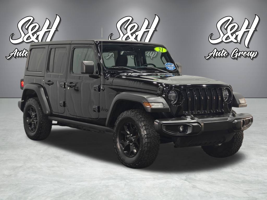 Used 2021 Jeep Wrangler Unlimited Sport AWD/4WD image 2