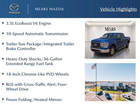 Used 2022 Ford F150 XLT w/ XTR Package AWD/4WD image 2