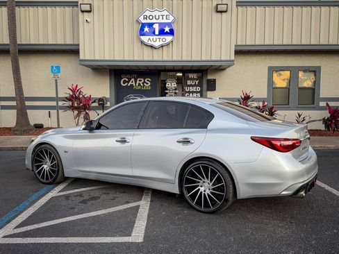 Used 2018 INFINITI Q50 Luxe RWD image 3