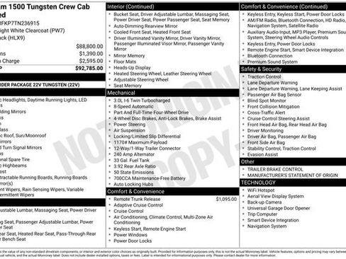 New 2026 RAM 1500 Tungsten image 6