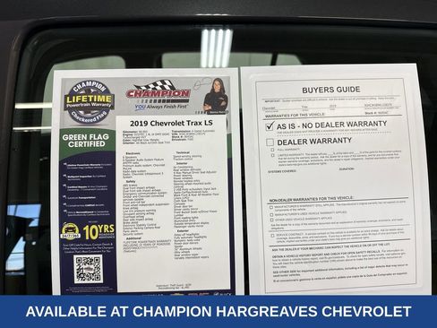 Certified 2019 Chevrolet Trax LS image 44