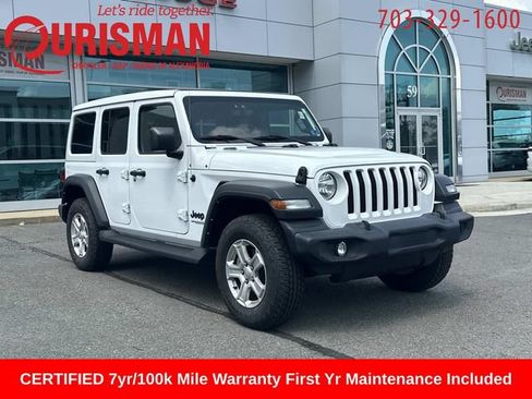 Used 2022 Jeep Wrangler Unlimited Sport w/ Sun And Sound Package AWD/4WD image 1