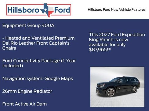 New 2027 Ford Expedition King Ranch AWD/4WD image 10