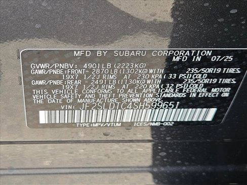 New 2025 Subaru Forester Touring image 18