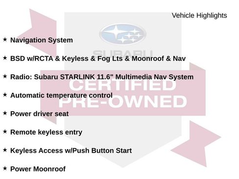 Certified 2023 Subaru Legacy Premium AWD/4WD image 19