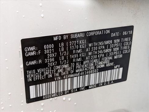 Used 2019 Subaru Ascent Limited image 24