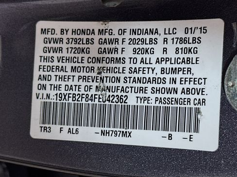 Used 2015 Honda Civic EX image 32