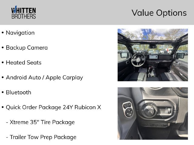 Used 2024 Jeep Wrangler Unlimited Rubicon AWD/4WD image 4