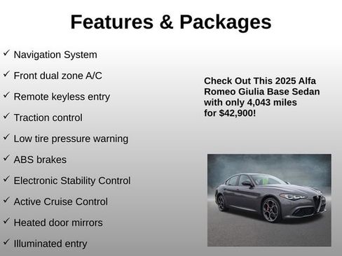 Used 2025 Alfa Romeo Giulia AWD image 4